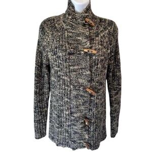 Western Cottagecore Coastal Cowgirl Ruff Hewn Sweater Cardigan